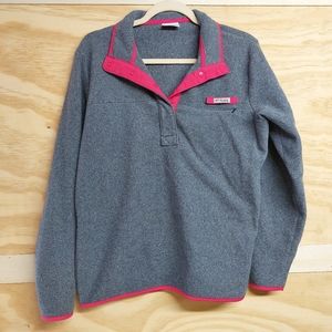 Women's Columbia PFG pullover size large. Gray